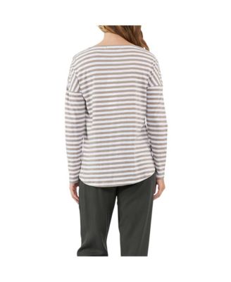 Maternity Lionel Long Sleeve Nursing Tee