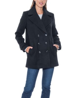 Women's Double Breasted Pea Coat