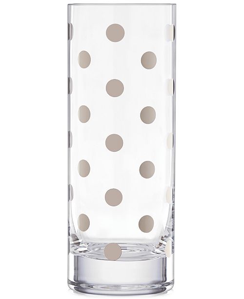 kate spade new york Pearl Place Platinum Vase Bowls & Vases Macy's