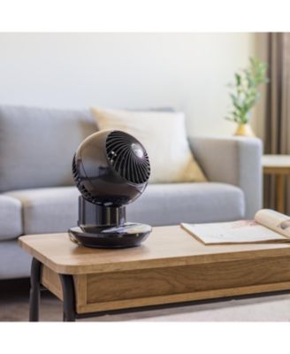 IRIS USA, WOOZOO Oscillating Fan with Remote & Timer, 3 Speed Settings, Black