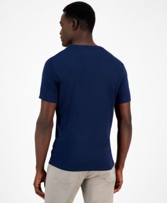 Men's Travel Stretch V-Neck T-Shirt, Created for Macy's 