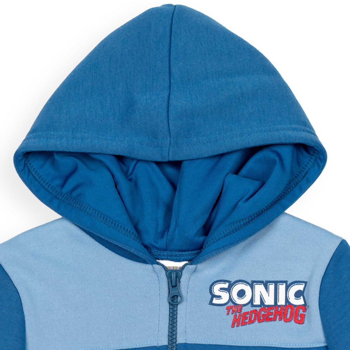 Sega Boys Sonic the Hedgehog Fleece Half Zip Hoodie to