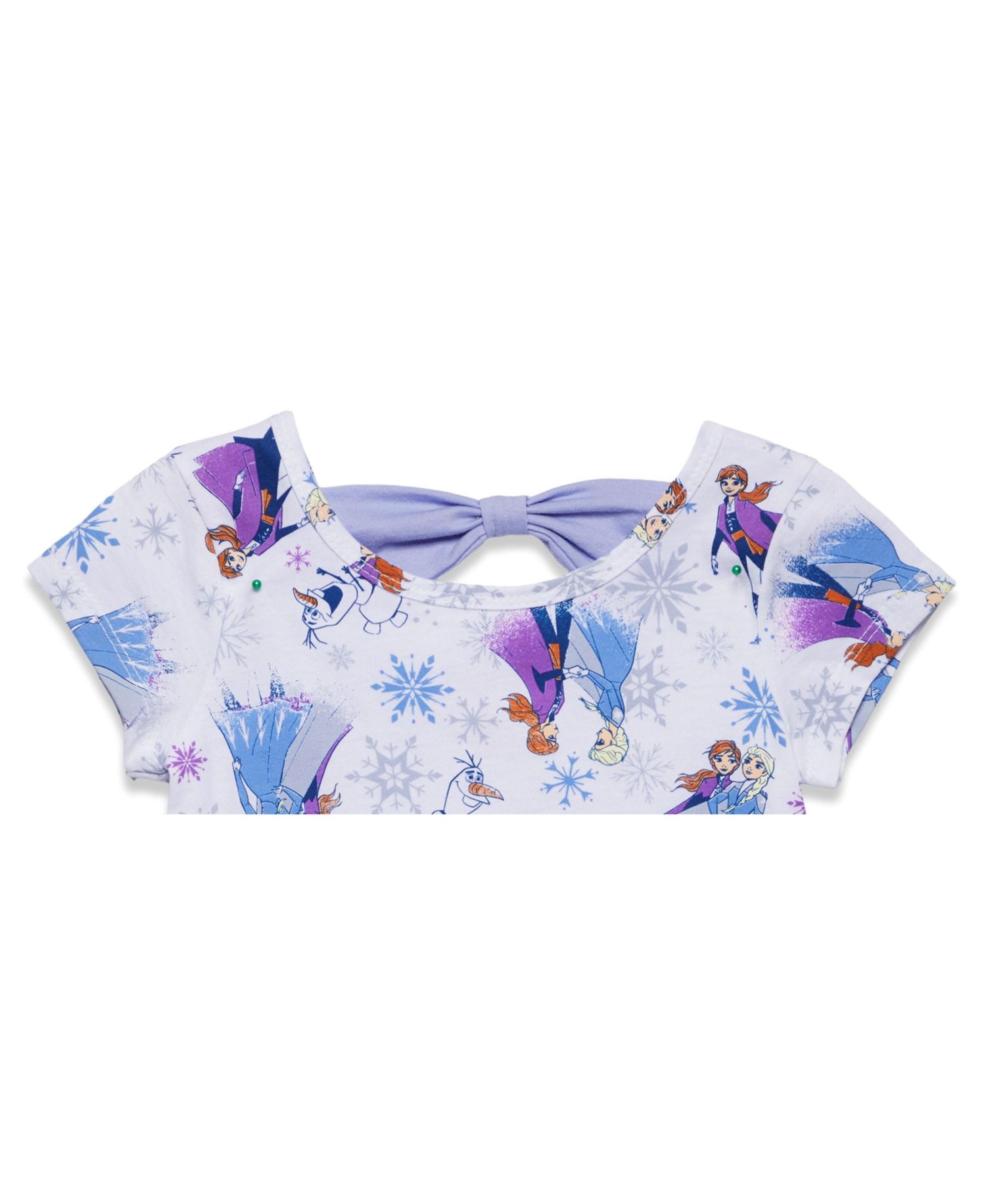 Little Girls Disney Elsa Princess Anna Olaf Christmas Skater Dress to