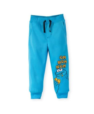 Baby Boys Baby Elmo Cookie Monster Oscar the Grouch Fleece 3 Pack Pants 