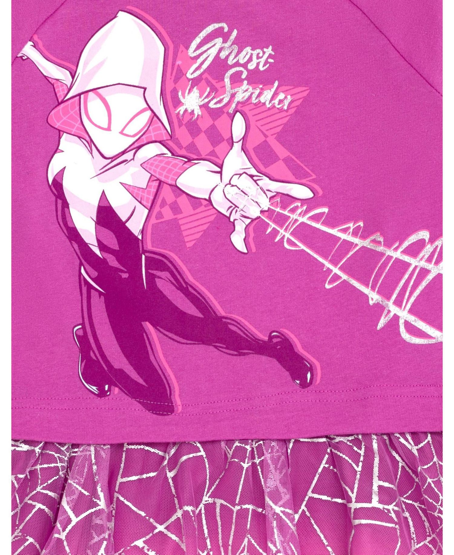 Toddler Girls Spider-Gwen Ghost Spider French Terry Dress to
