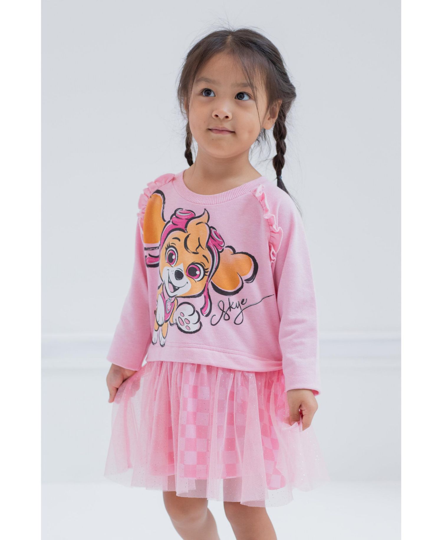 Little Girls Skye Glitter Tutu Dress