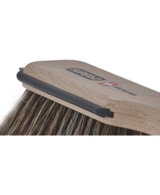 Brush &amp; Dustpan Set, Synthetic Grey &amp; White Bristles with Plastic Dustpan