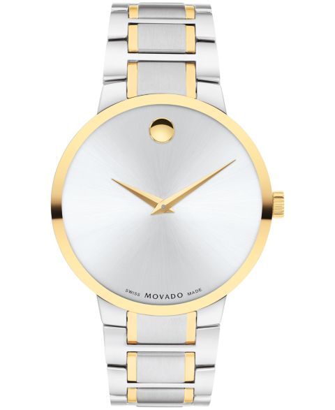 Мужские часы Movado Portfolio Swiss Quartz Stainless Steel Yellow Pvd Watch 40MM