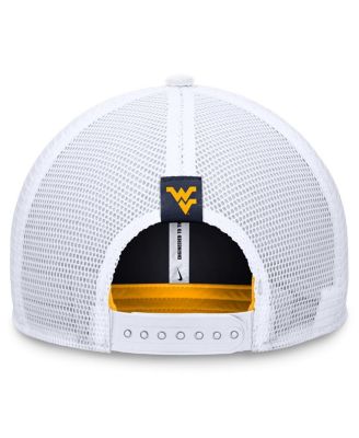Men's Gold/White West Virginia Mountaineers Local Rise Trucker Adjustable Hat