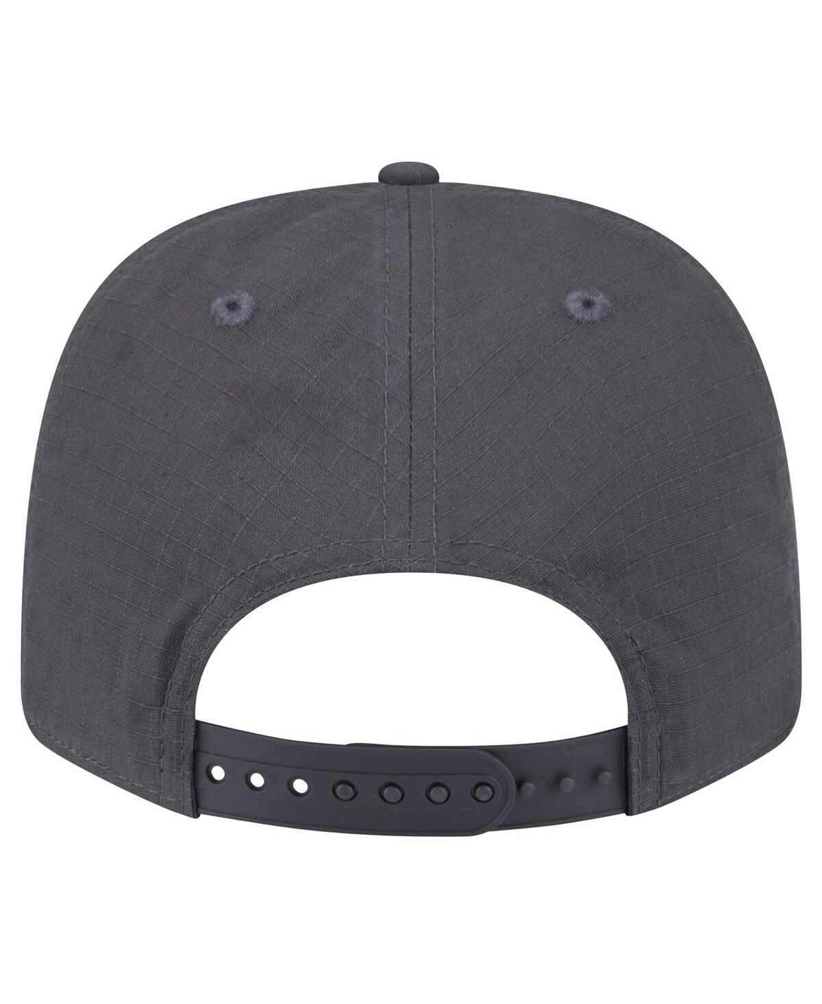 NEW ERA MEN'S GRAPHITE PHOENIX SUNS TEAM ELEVATED PATCH 9SEVENTY ADJUSTABLE HAT 