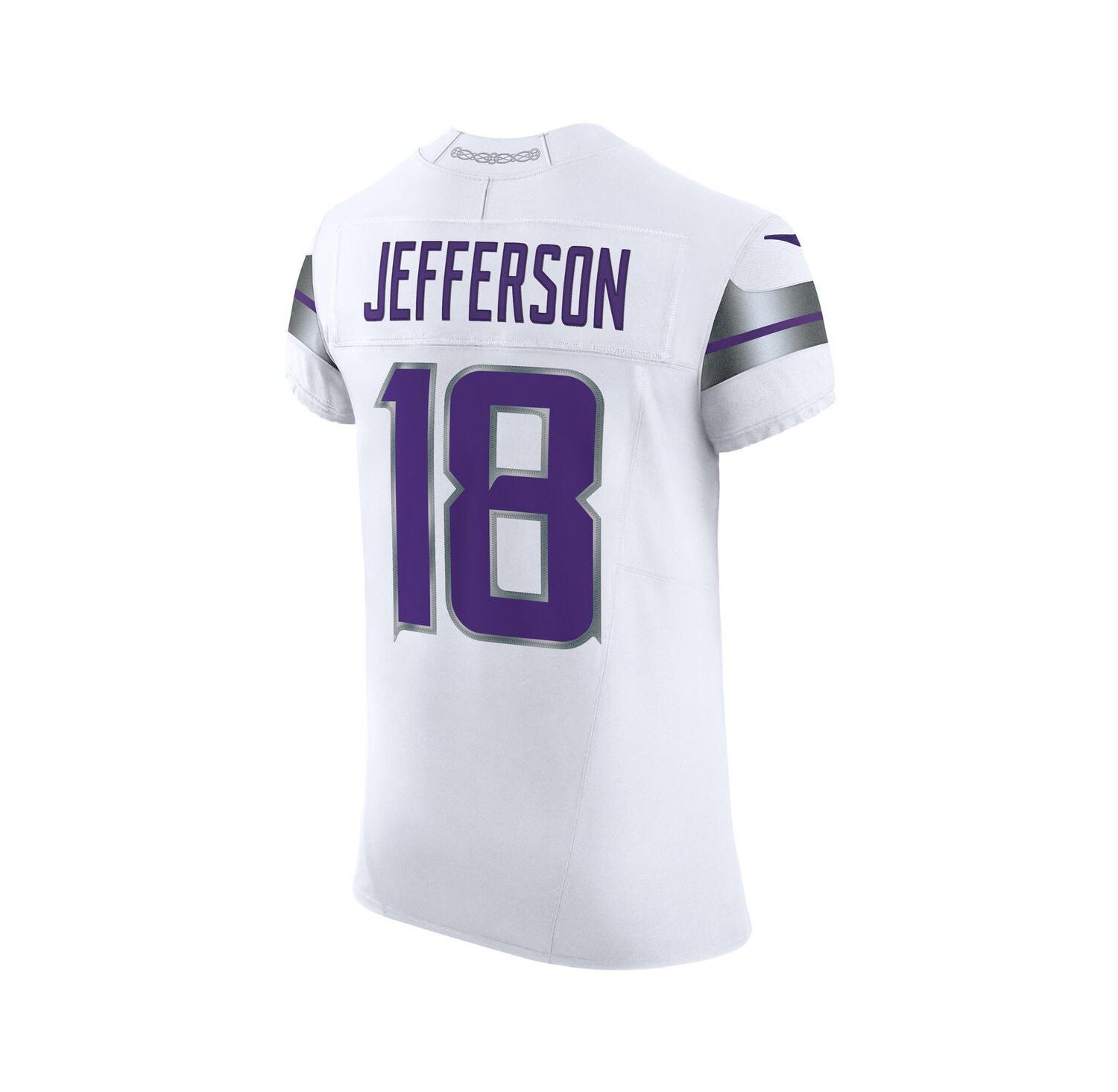 Men's Justin Jefferson White Minnesota Vikings Alternate Vapor F.U.S.E. Elite Player Jersey