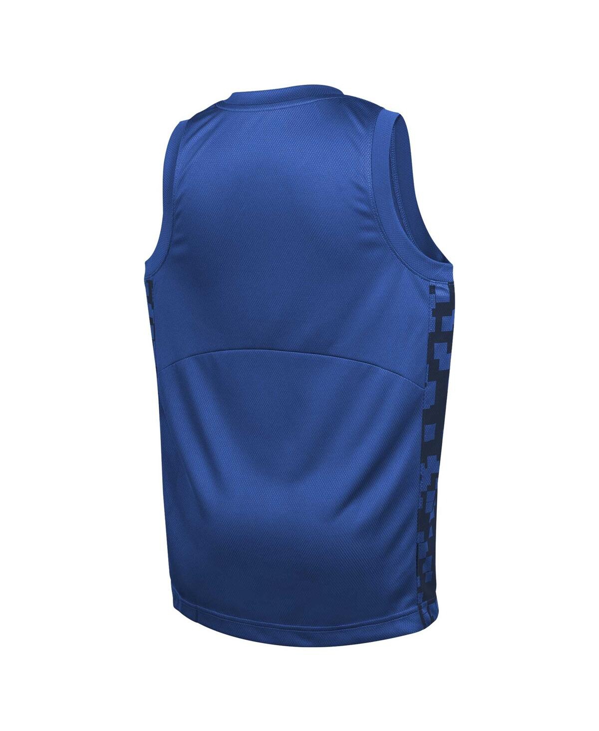 Nike Big Boys and GirlsDallas Mavericks Courtside Starting Five Team Jersey - Blue