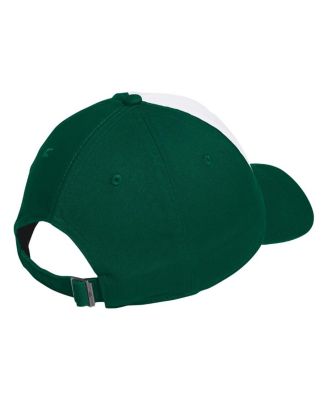 Men's White/Green Miami Hurricanes Slouch Adjustable Hat