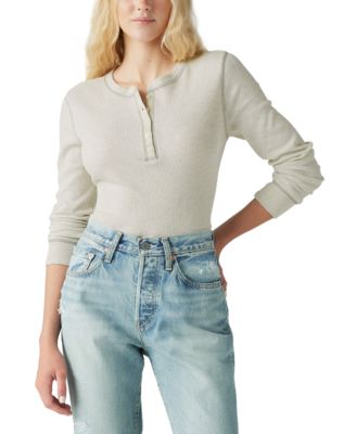 Levi's - Plus Size Jakob Slim-Fit Long-Sleeve Henley Top