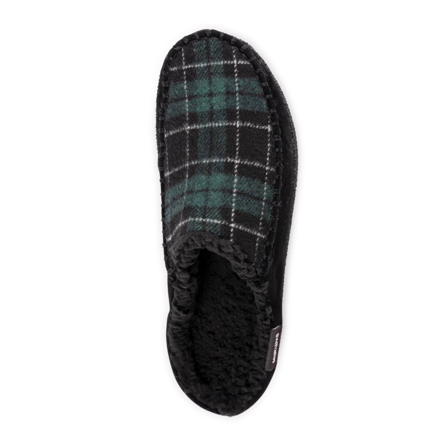 Мужские сабо MUK LUKS Stoughton Clog Slipper, цвет: Эбеновый — фото 4
