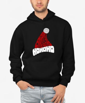 Men's All I Want for Christmas Is You Word Art Hooded Sweatshirt