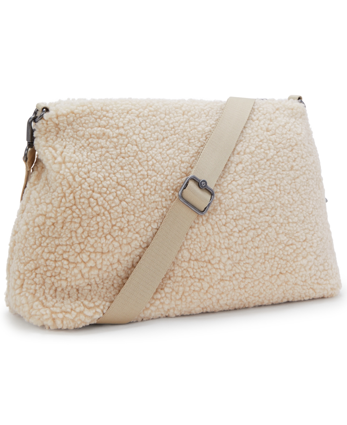 Kipling Pollie Shoulder Bag In Natural Fuzz