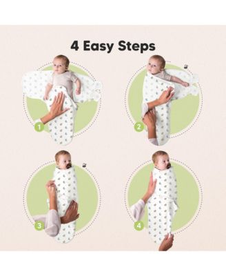 3pk Soothe Zippy Baby Swaddles Months, Newborn Sleep Sacks, Zipper Swaddle, Wearable Swaddle Blanket