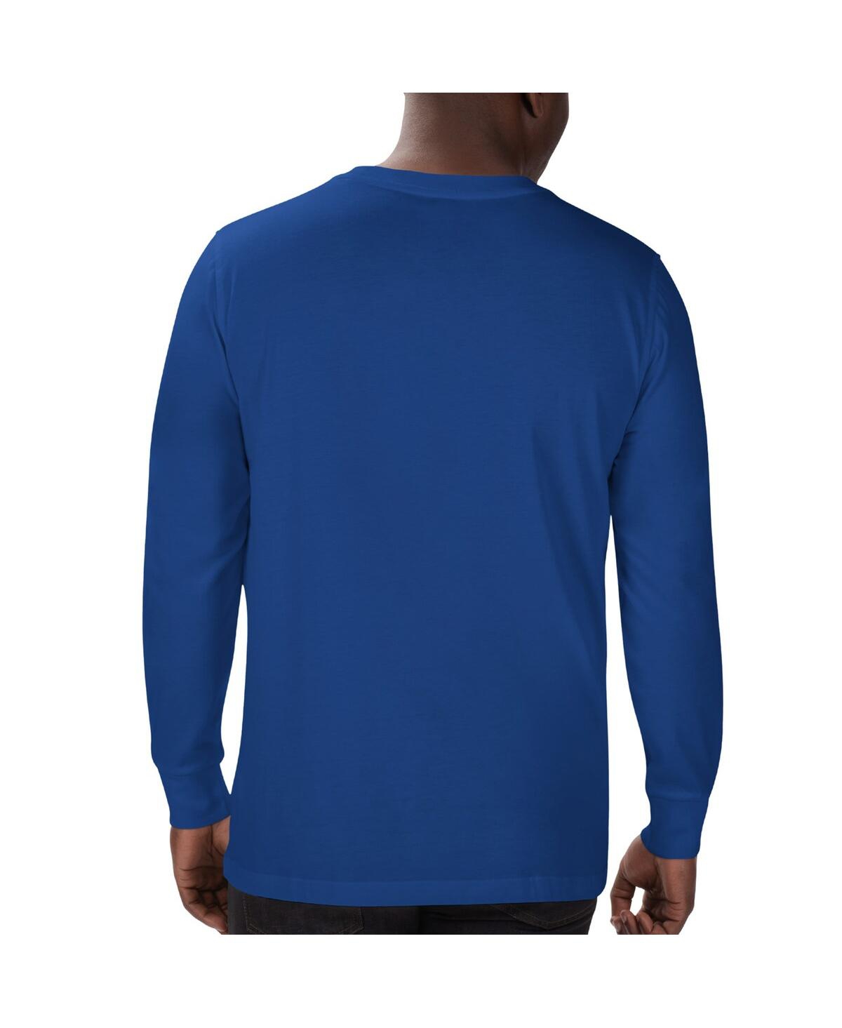 Starter Men's Royal New York Giants 1925 Collection Long Sleeve T-shirt In Royal