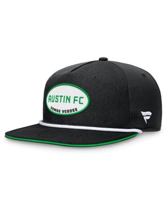 Men's Black Austin FC Iron Golf Snapback Hat