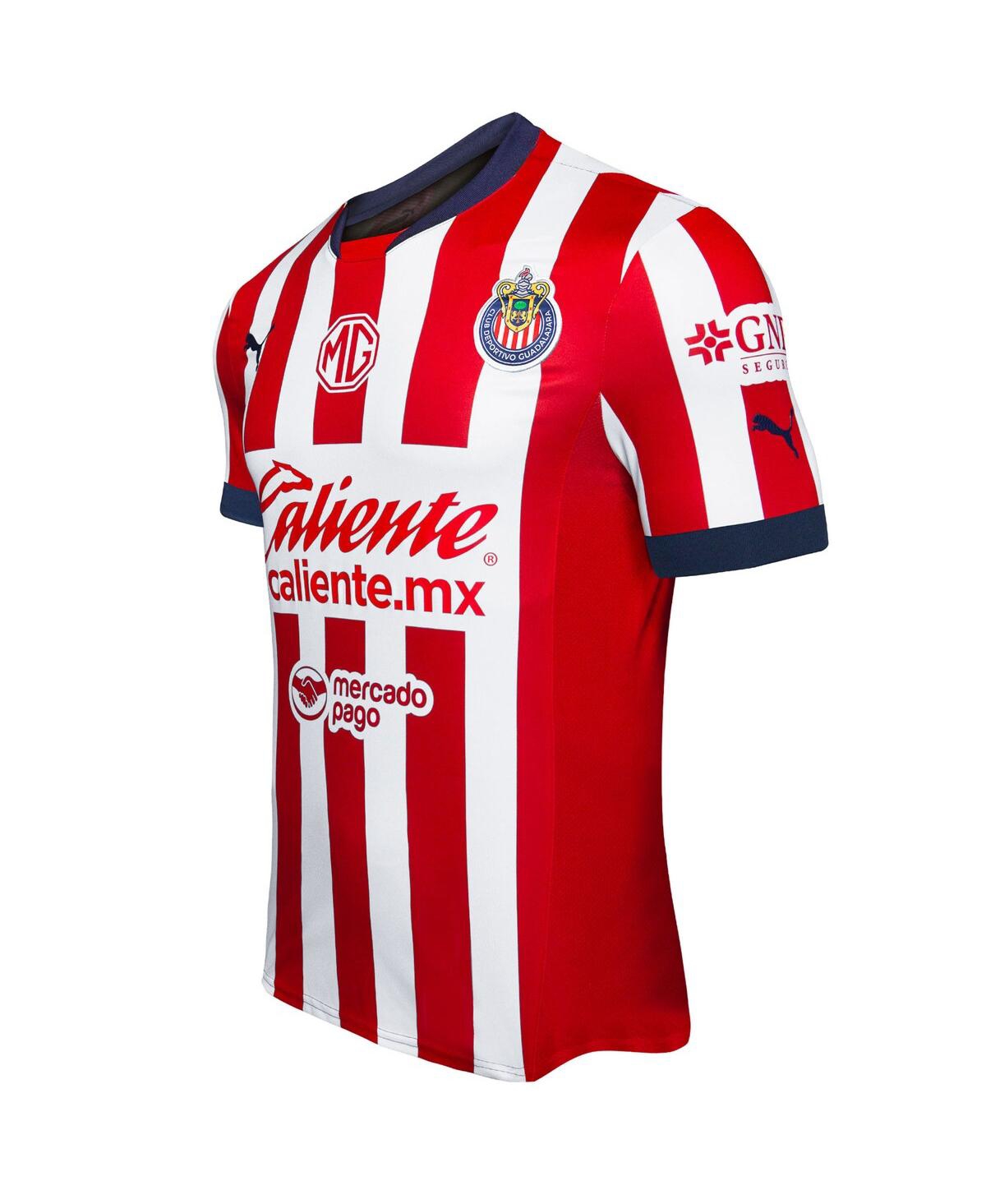 Puma Men'sChivas 2024/25 Home Replica Jersey - Red