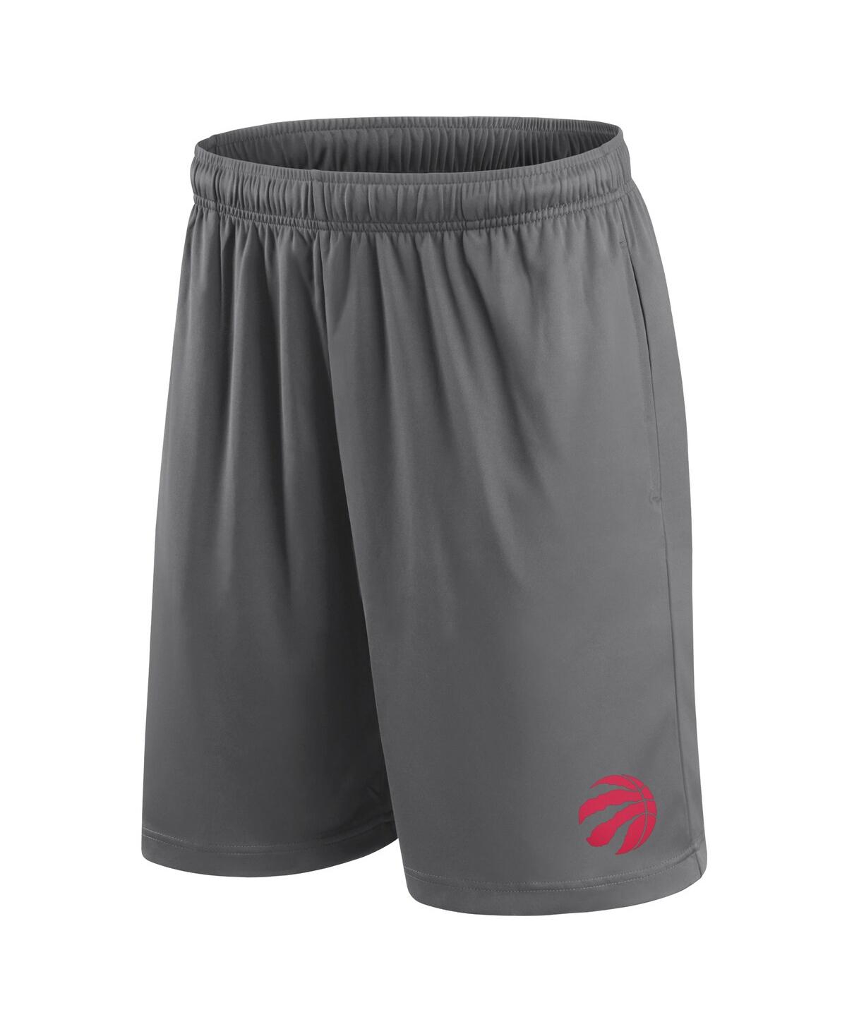 Fanatics Men'sToronto Raptors Shorts - Gray