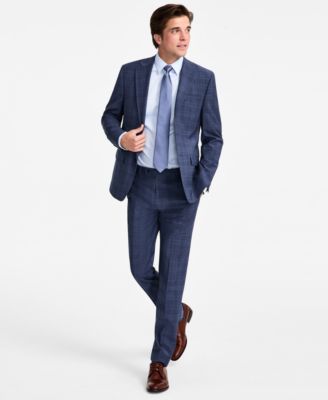 Men's Slim-Fit Wool-Blend Suit Separates