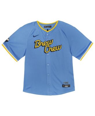 Toddler Christian Yelich Powder Blue Milwaukee Brewers City Connect Limited Player Jersey