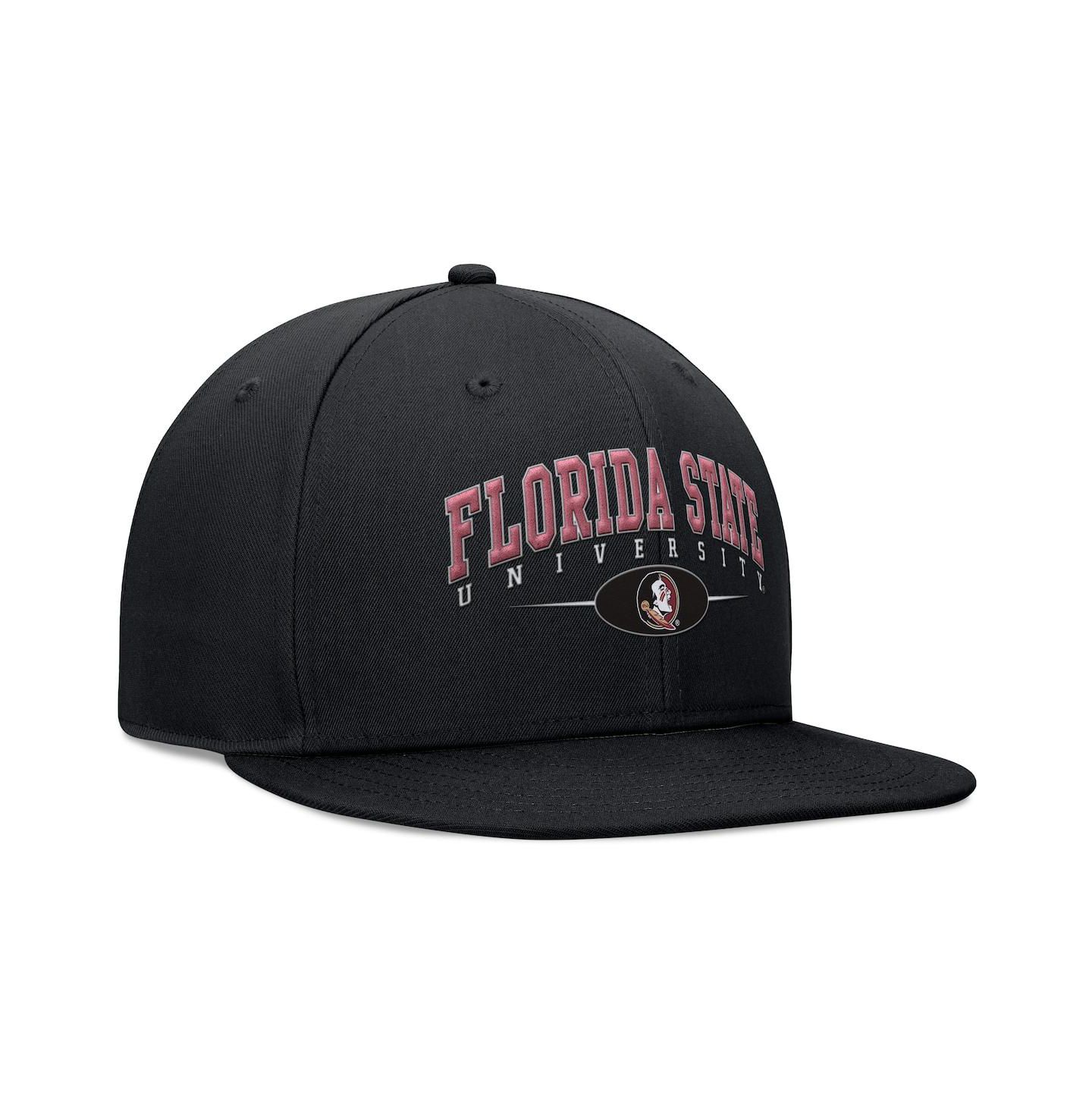 Мужская кепка Top of the World Black Florida State Seminoles Bullpen Snapback Hat — фото 2