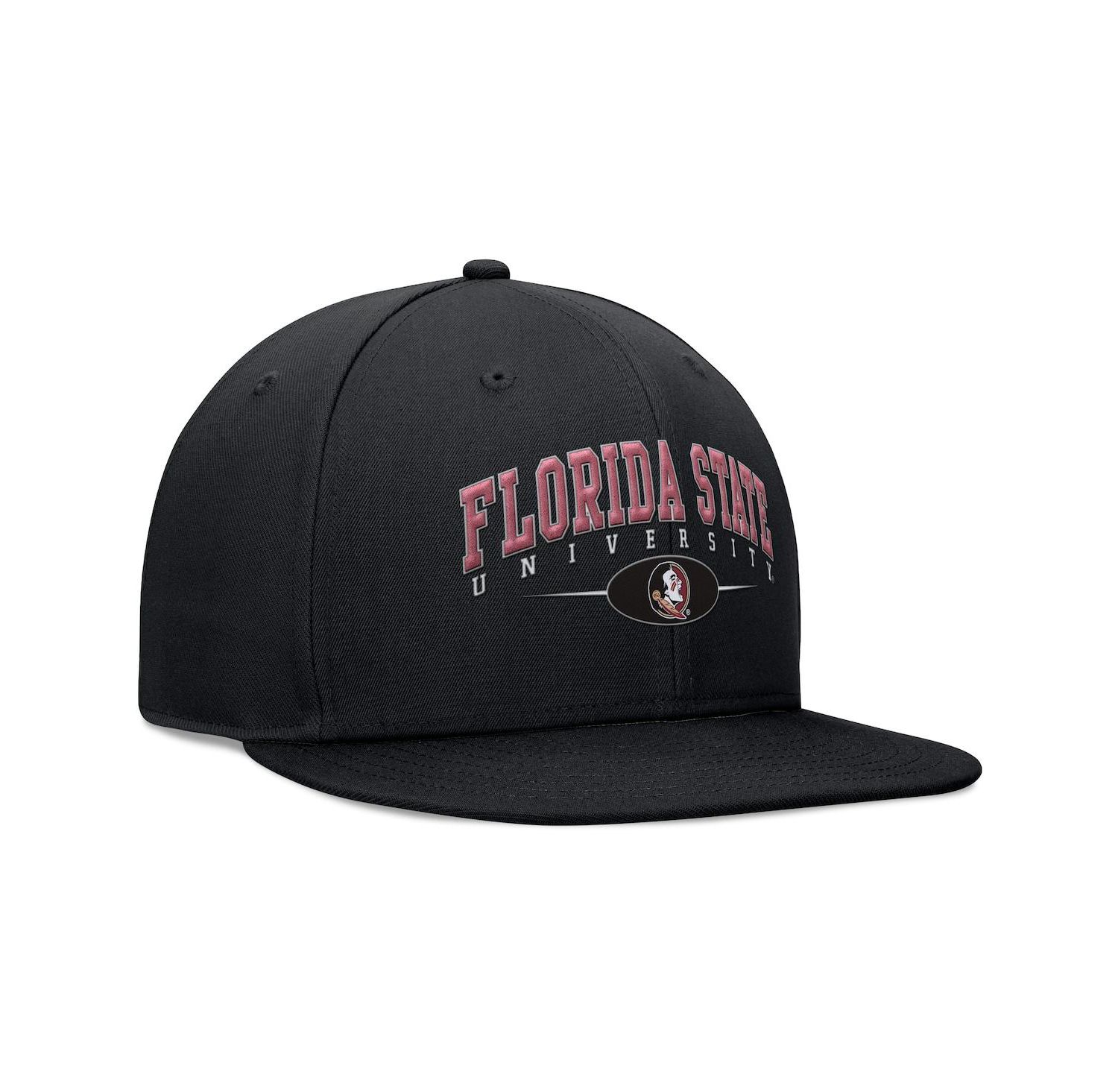 Men's Black Florida State Seminoles Bullpen Snapback Hat