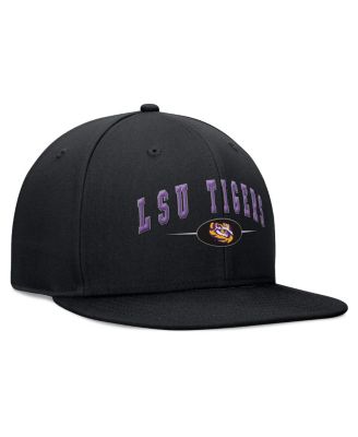 Men's Black LSU Tigers Bullpen Snapback Hat