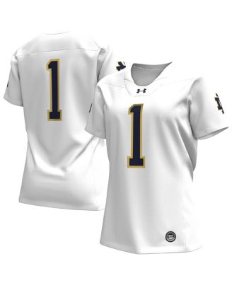 Women's 1 Notre Dame Fighting Irish Replica Football Jersey