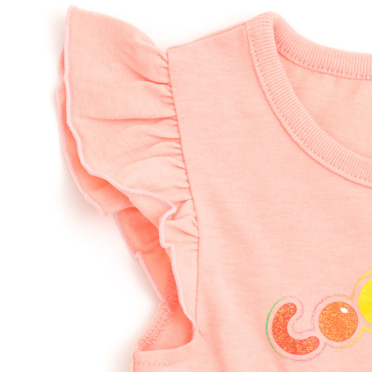 Toddler Girls Tulle Dress Logo Pink