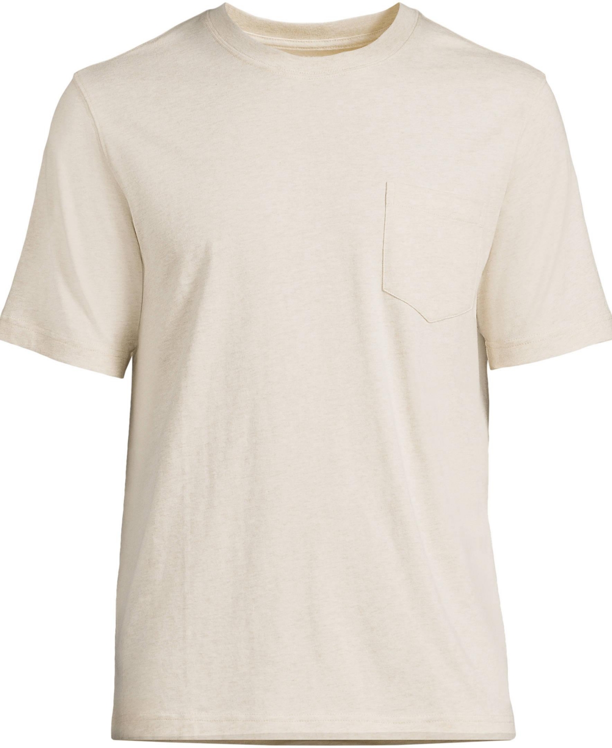 Lands' End Big & Tall Super-t Short Sleeve T-Shirt with Pocket