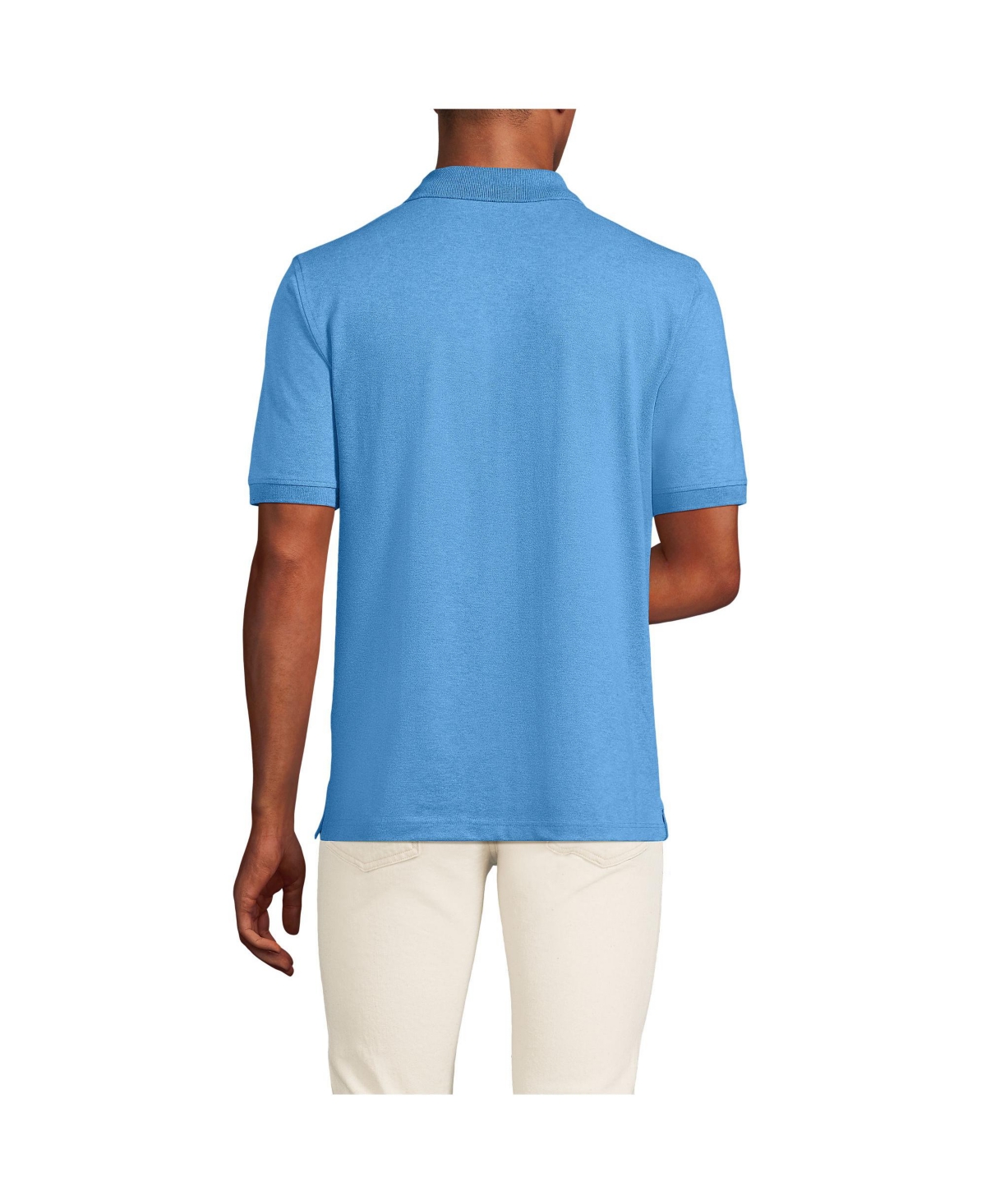 Lands' End Big & Tall Short Sleeve Comfort-First Mesh Polo Shirt