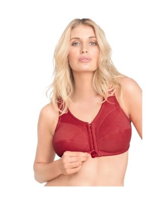 Women's Cotton Front-Close Wireless Bra