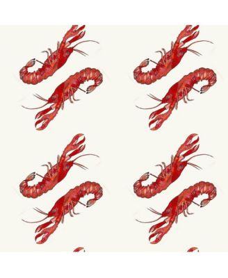 Baby Vild Lab No.8 - Rare Living Lobsters, Organic Cotton Bodysuit