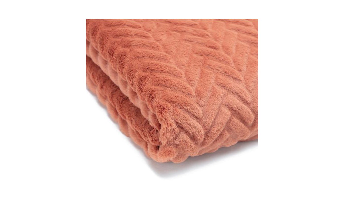 Chanasya Premium Soft Faux Fur Embossed Blanket - Solid Color Fuzzy Double Layered Super Soft Cozy Plush Elegant Yellow - for Bed Couch an