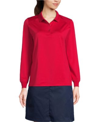 Women's Long Sleeve Rapid Dry Polo Shirt