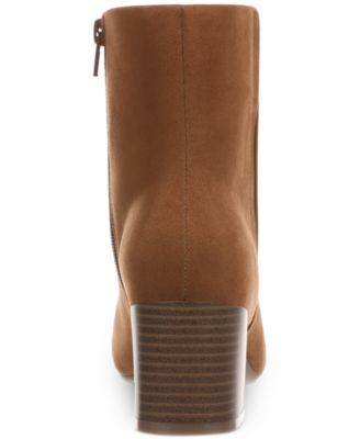 Women's Brookss Block Heel Dress Booties, Created for Macy's