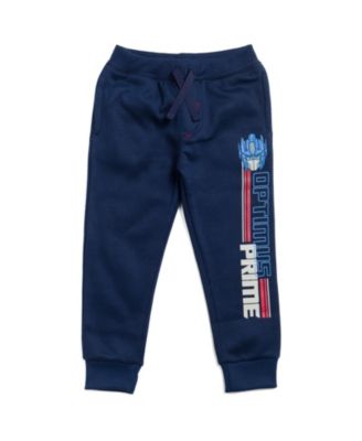 Toddler Boys Optimus Prime Bumblebee Fleece 2 Pack Pants to