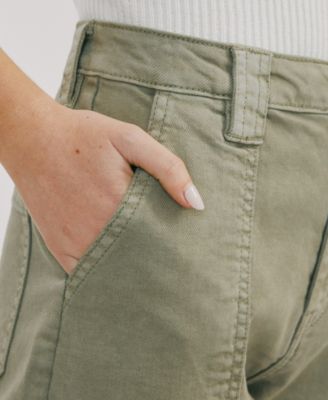 Women's High Rise Denim Jogger Pants