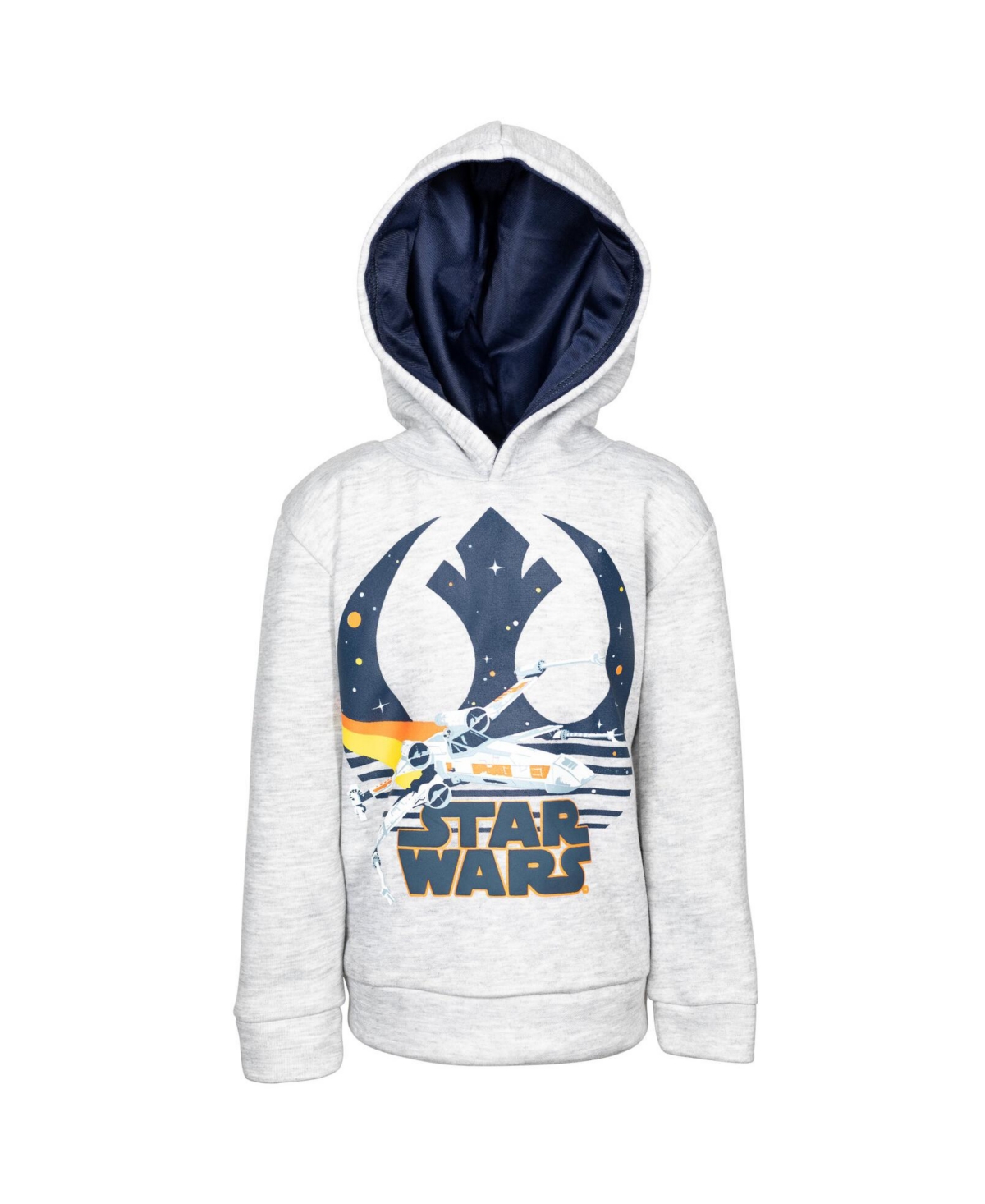 Starwars Boys Star Wars Fleece Pullover Hoodie to (4 - 18-20)