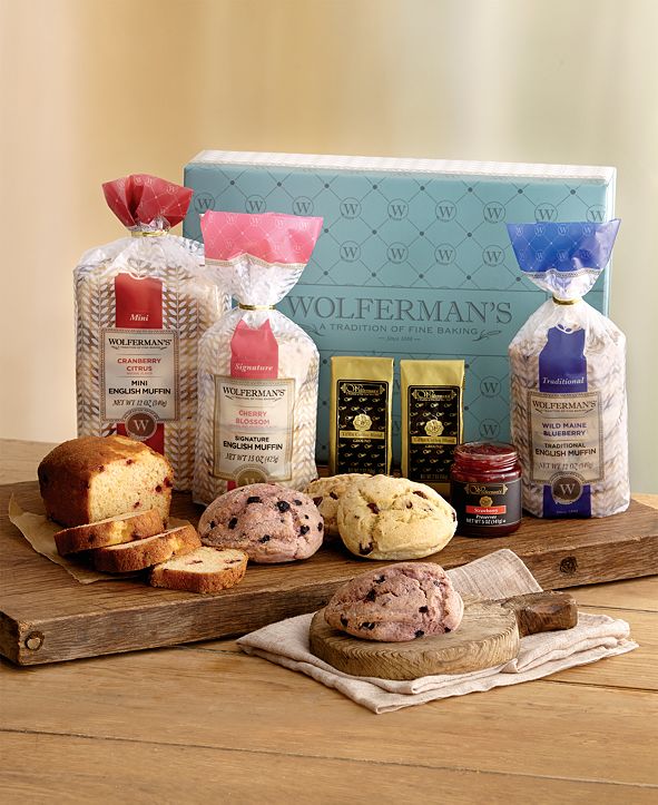 Wolferman's Deluxe Berry Breakfast Box & Reviews Food & Gourmet Gifts