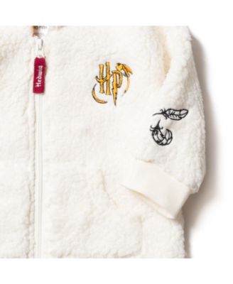 Baby Boys Hedwig Fleece Zip Up Costume Hoodie