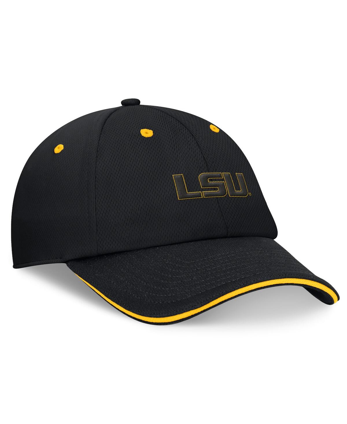 Top Of The World Men's Black Lsu Tigers Release Adjustable Hat In Black