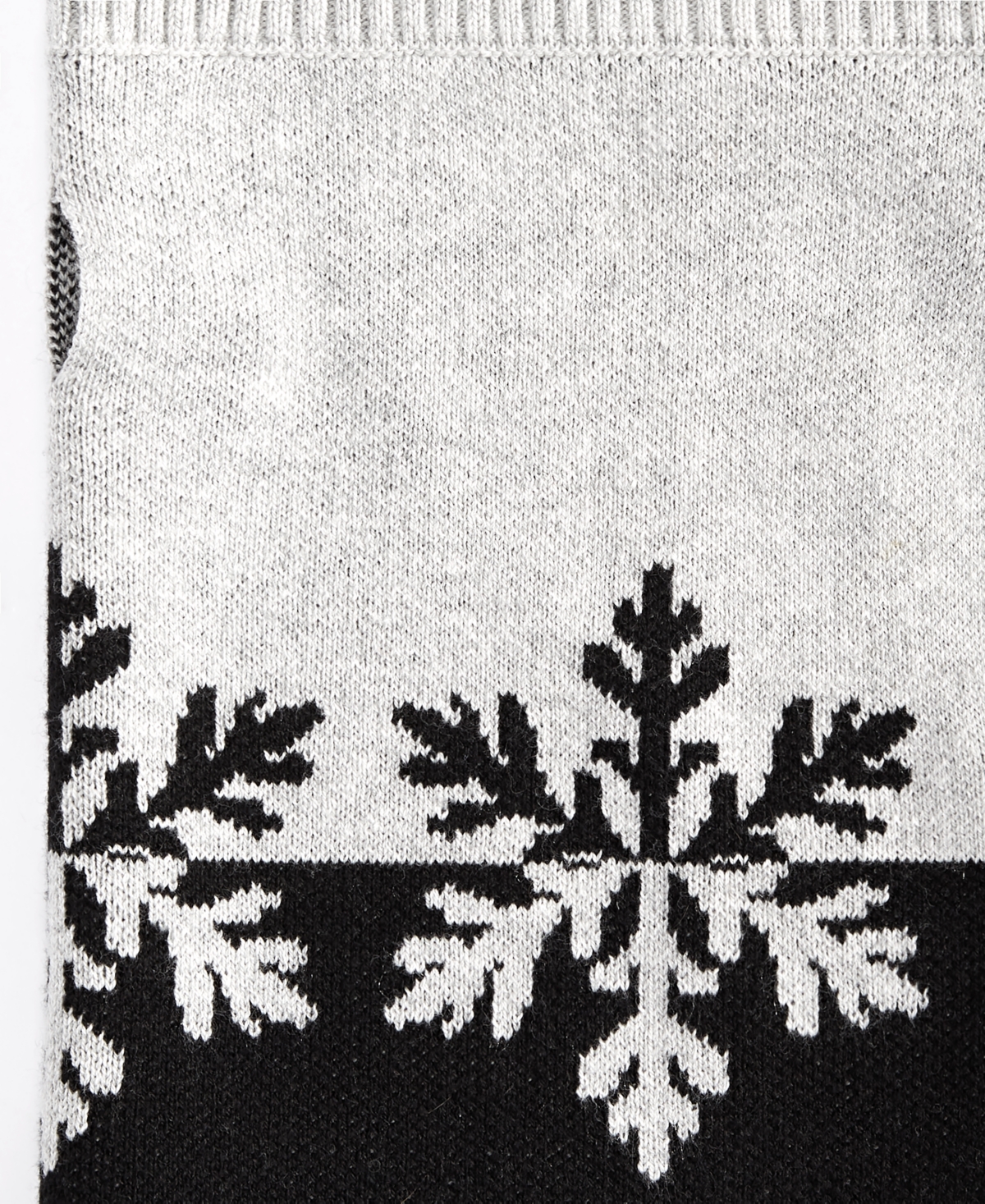 Holiday Lane Colorblocked Snowflake Pet Sweater, Created for Macy's