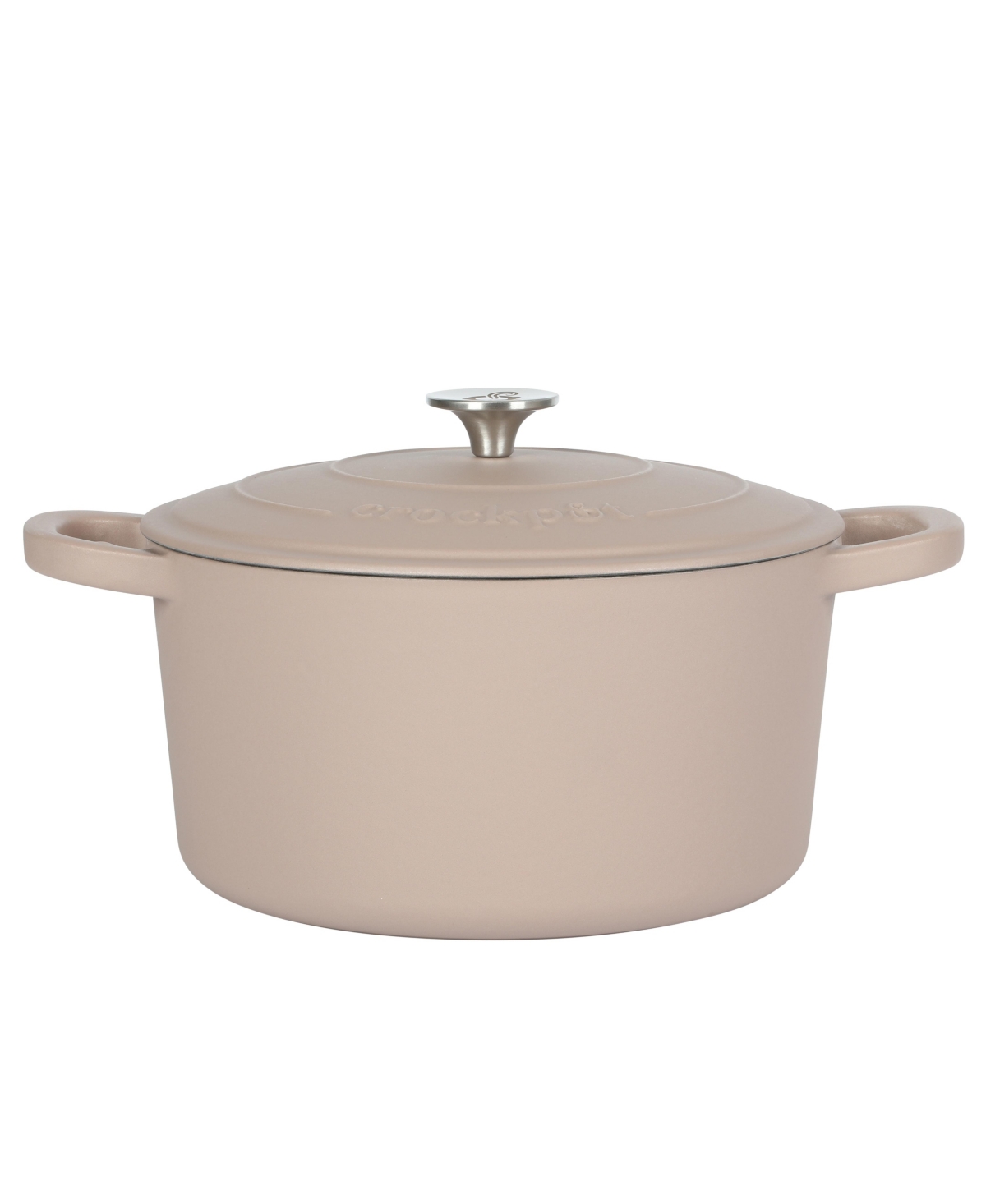 Crock-Pot Crock Pot Artisan 7-Quart Round Dutch Oven -- Matte dusty pink