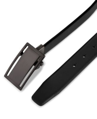 Men's Reversible Cut-Out Plaque Belt