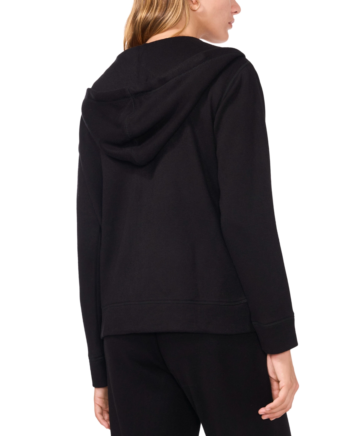 Vince Camuto Women's Knit Zip-Front Hoodie